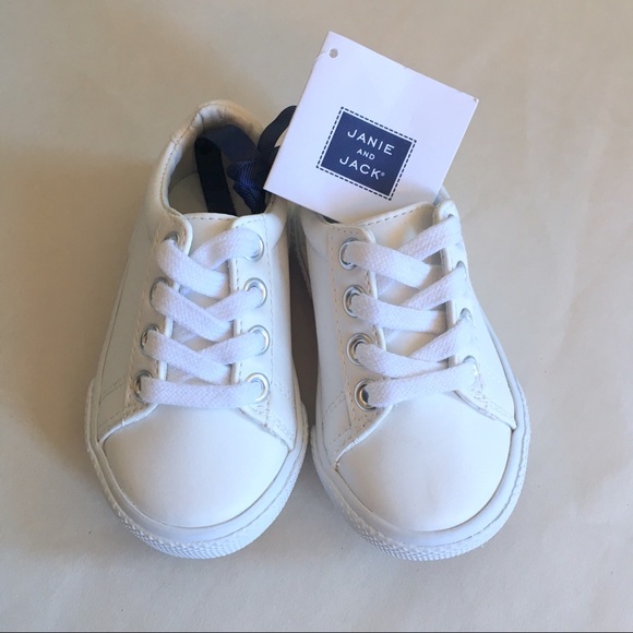 Janie and Jack Other - Leather Baby sneakers